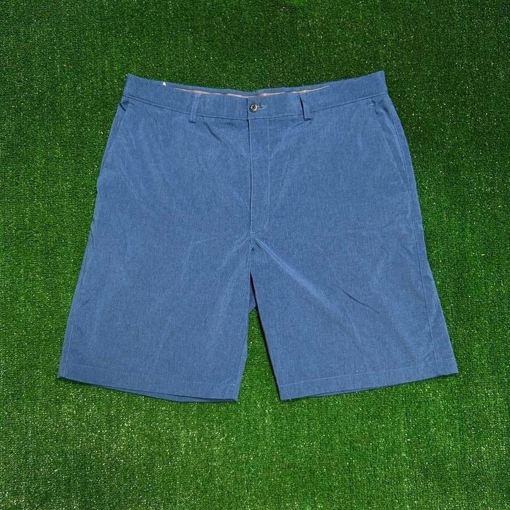 PGA TOUR Performance Golf Shorts Mens Size 38 Blue Stretch Lightweight